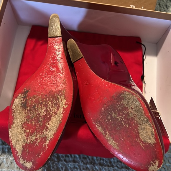Authentic Christian Louboutin wedges - Picture 6 of 16
